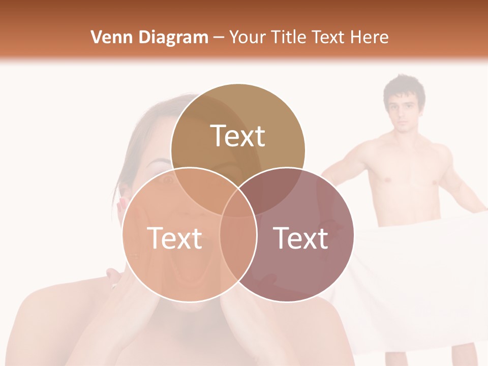 Naked Sensuality Relationship PowerPoint Template