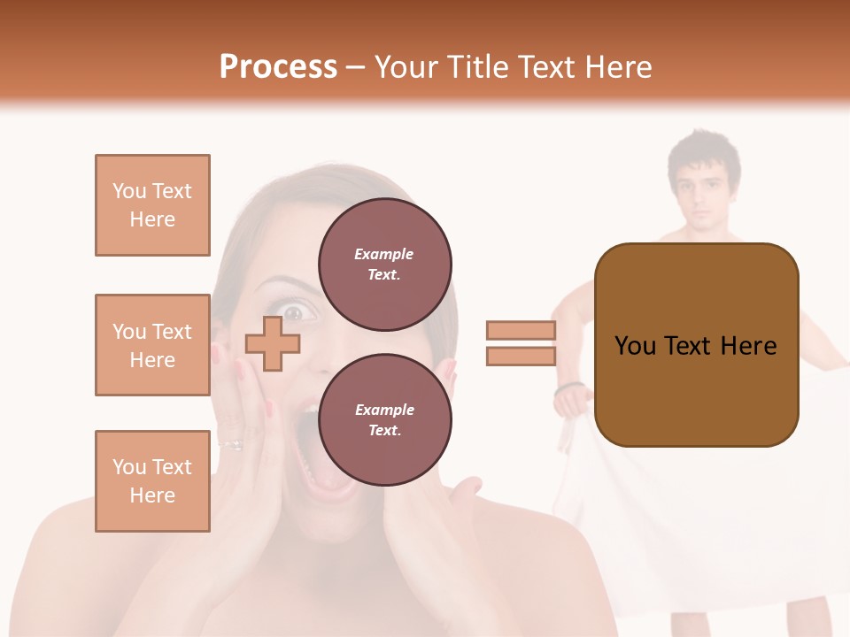 Naked Sensuality Relationship PowerPoint Template