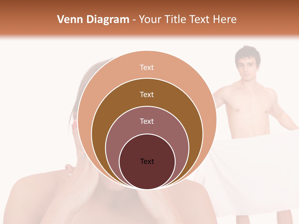 Naked Sensuality Relationship PowerPoint Template