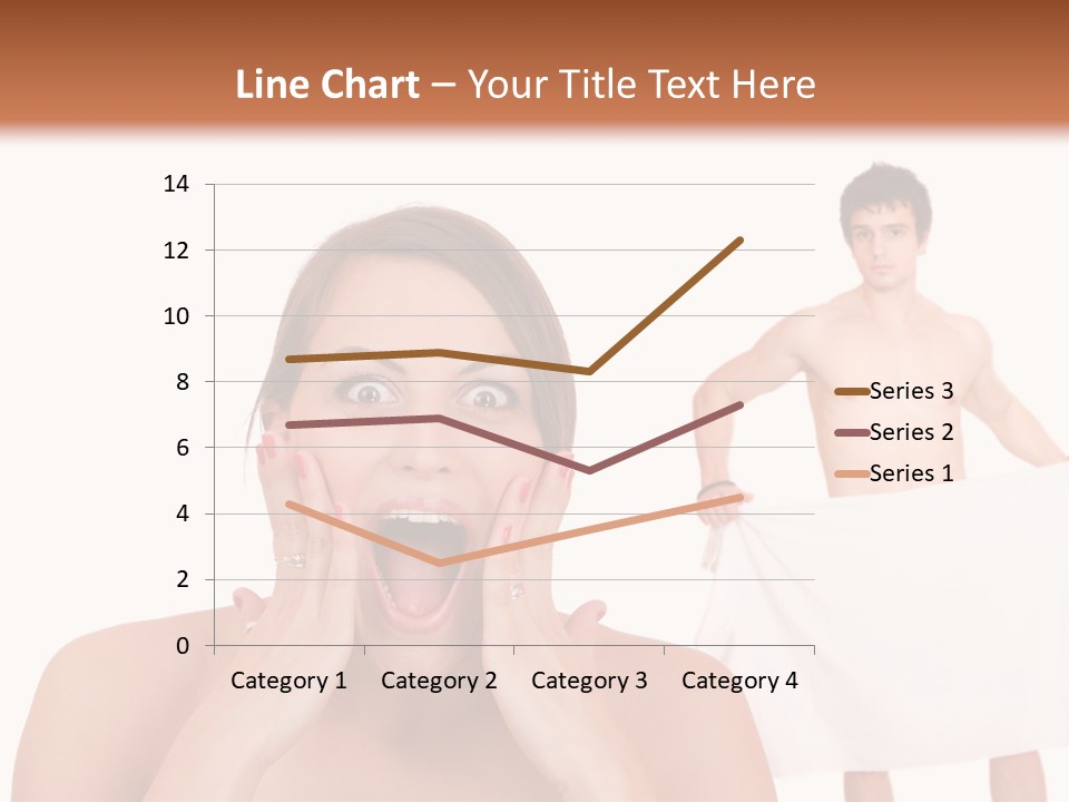 Naked Sensuality Relationship PowerPoint Template