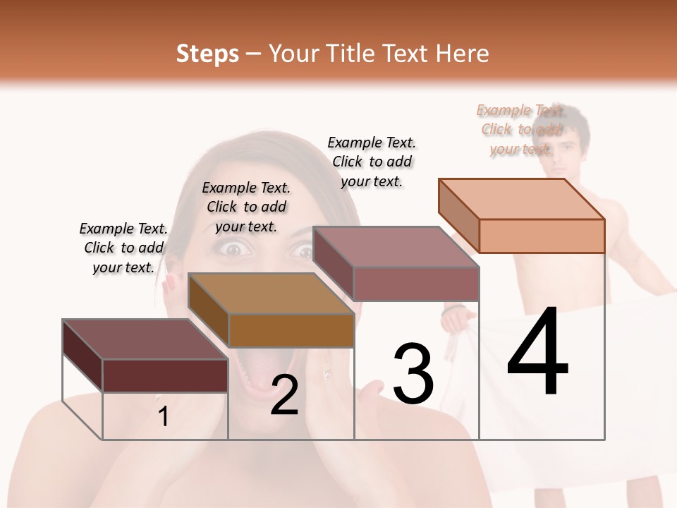 Naked Sensuality Relationship PowerPoint Template