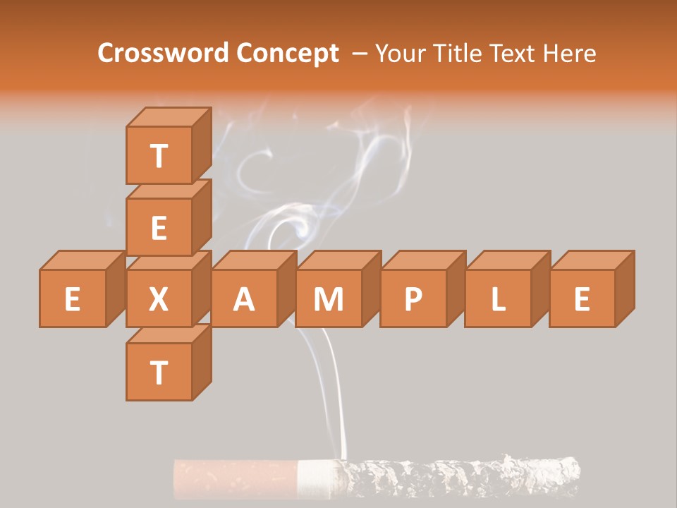 Black Isolated Addict PowerPoint Template