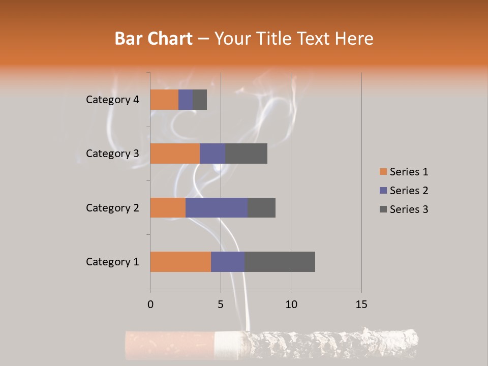Black Isolated Addict PowerPoint Template