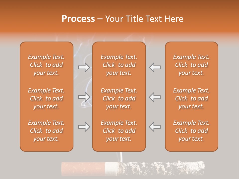 Black Isolated Addict PowerPoint Template