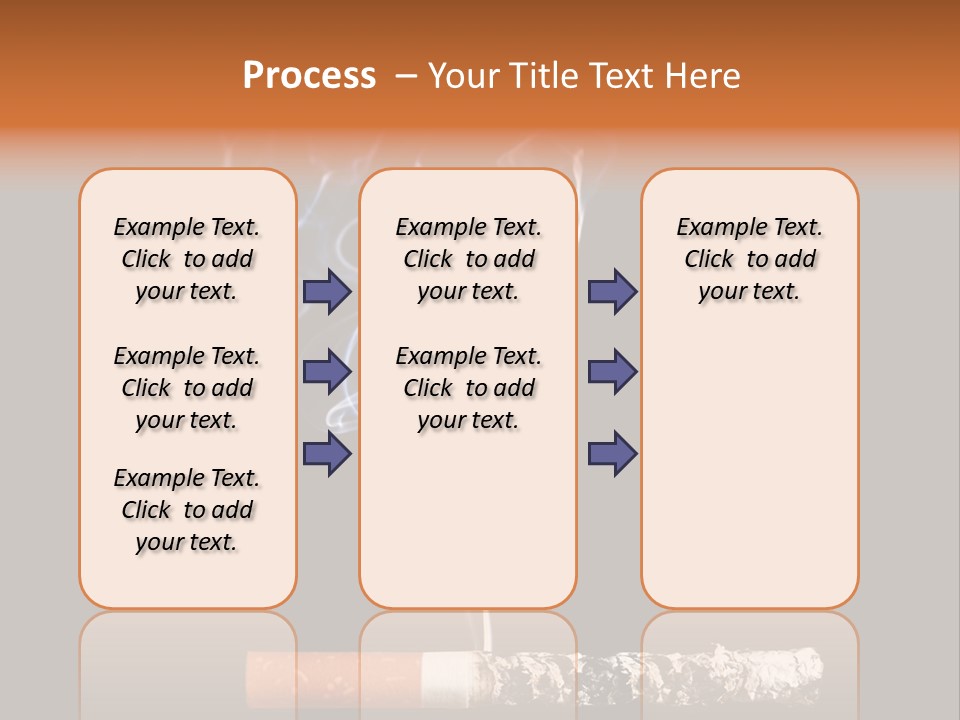 Black Isolated Addict PowerPoint Template
