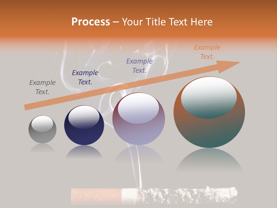 Black Isolated Addict PowerPoint Template