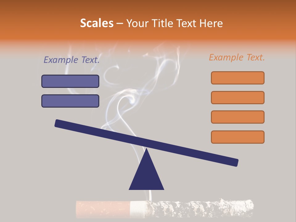 Black Isolated Addict PowerPoint Template