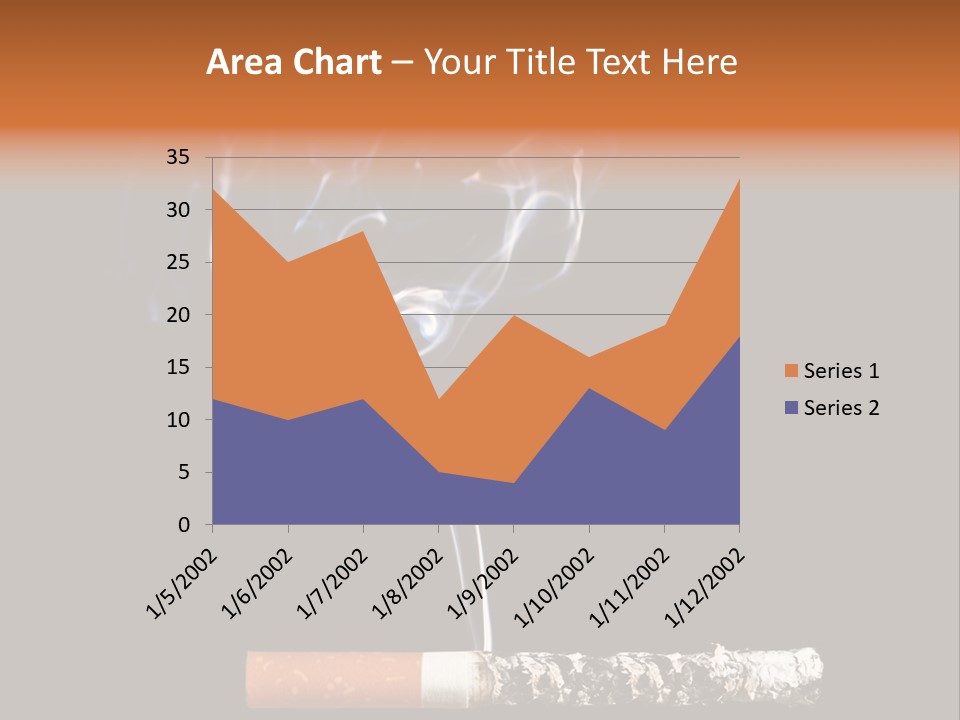 Black Isolated Addict PowerPoint Template