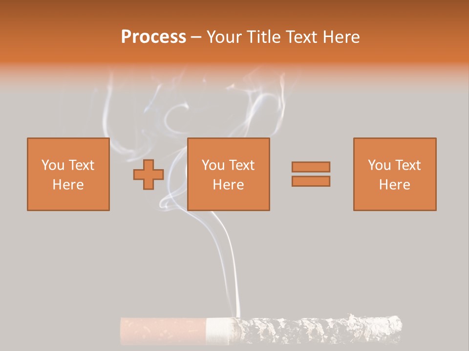 Black Isolated Addict PowerPoint Template