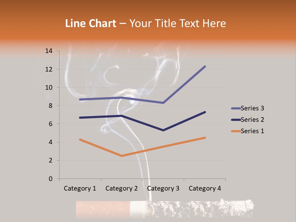 Black Isolated Addict PowerPoint Template