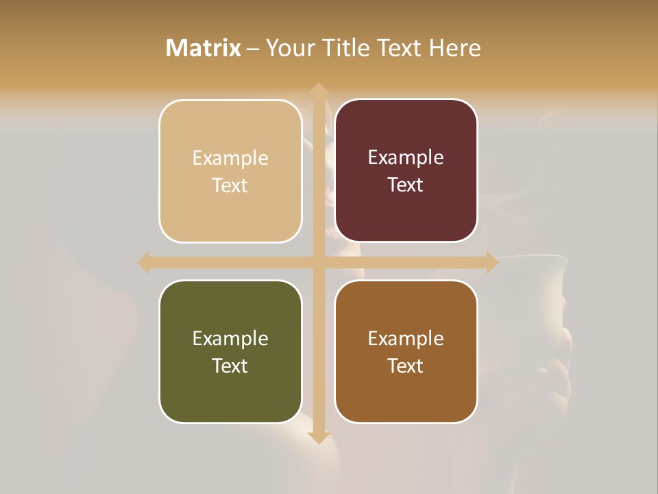 Female Aroma Beauty PowerPoint Template