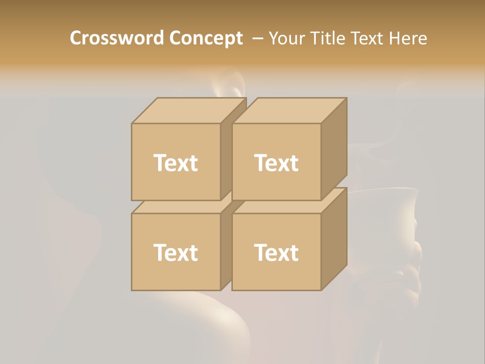 Female Aroma Beauty PowerPoint Template