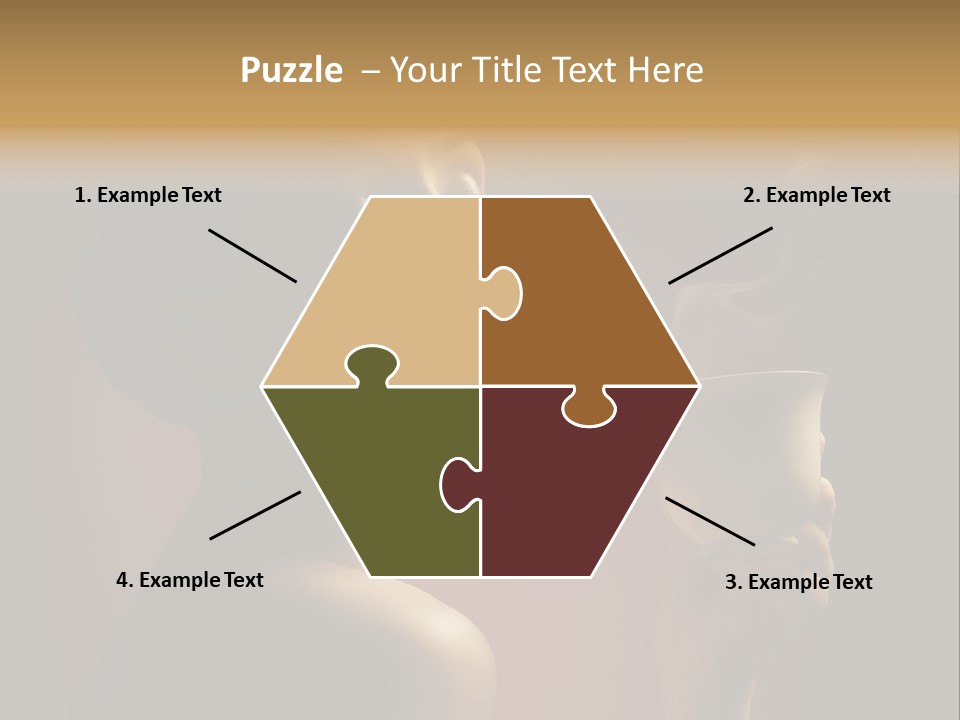 Female Aroma Beauty PowerPoint Template