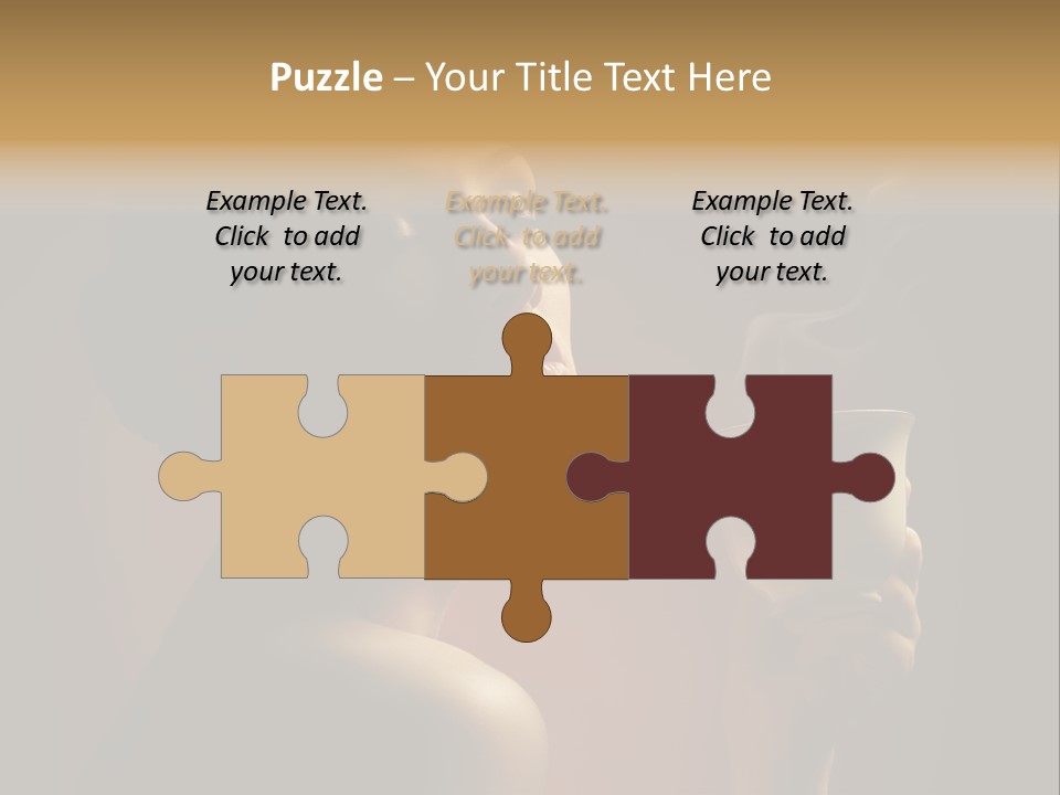 Female Aroma Beauty PowerPoint Template