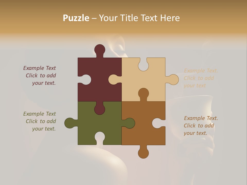 Female Aroma Beauty PowerPoint Template