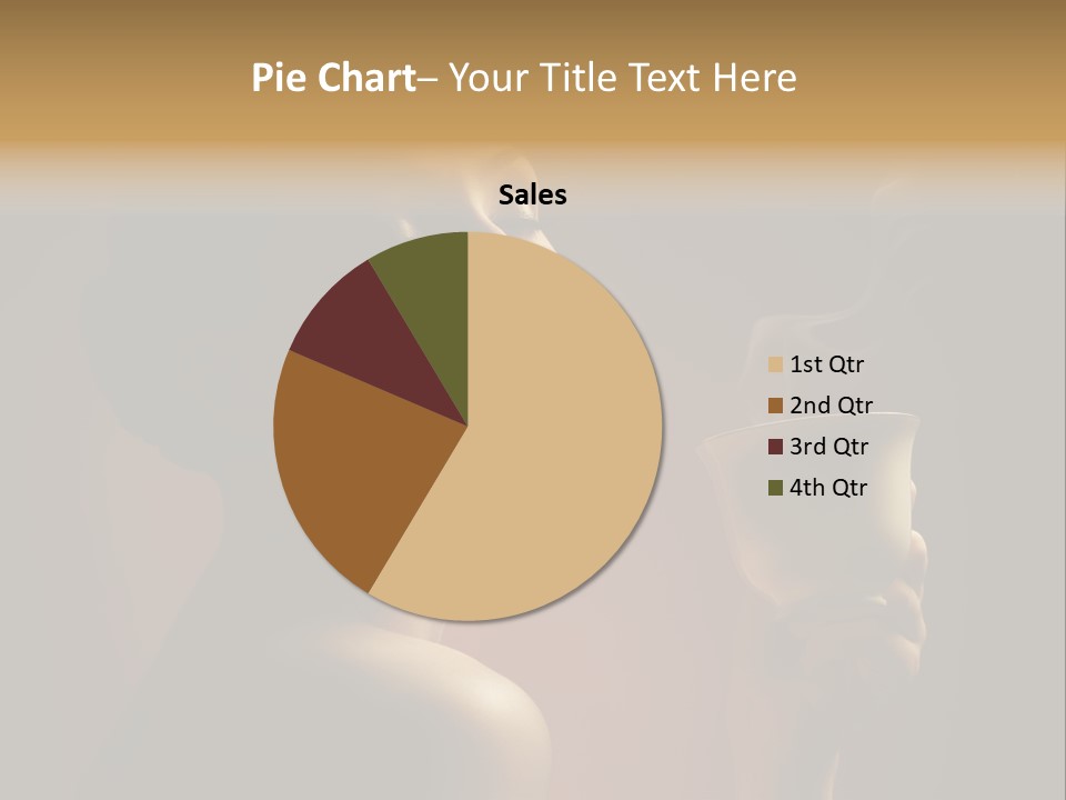 Female Aroma Beauty PowerPoint Template