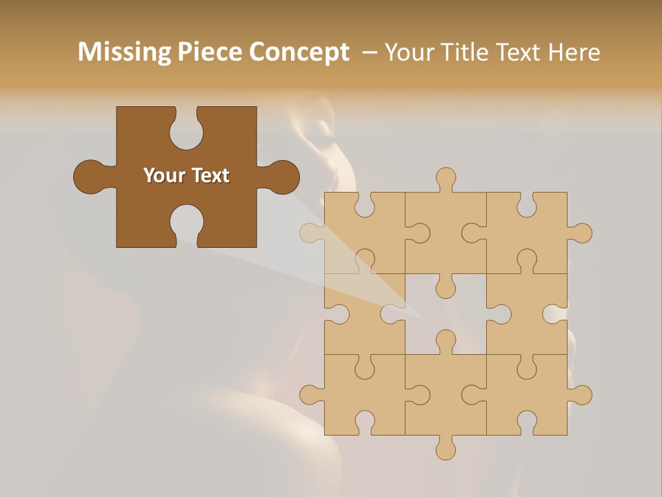 Female Aroma Beauty PowerPoint Template