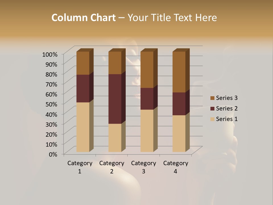 Female Aroma Beauty PowerPoint Template