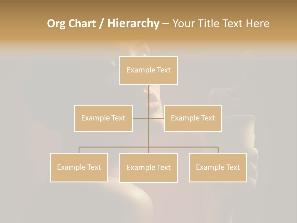Female Aroma Beauty PowerPoint Template