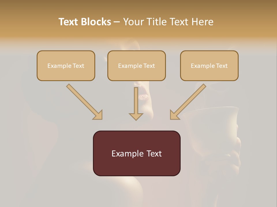 Female Aroma Beauty PowerPoint Template