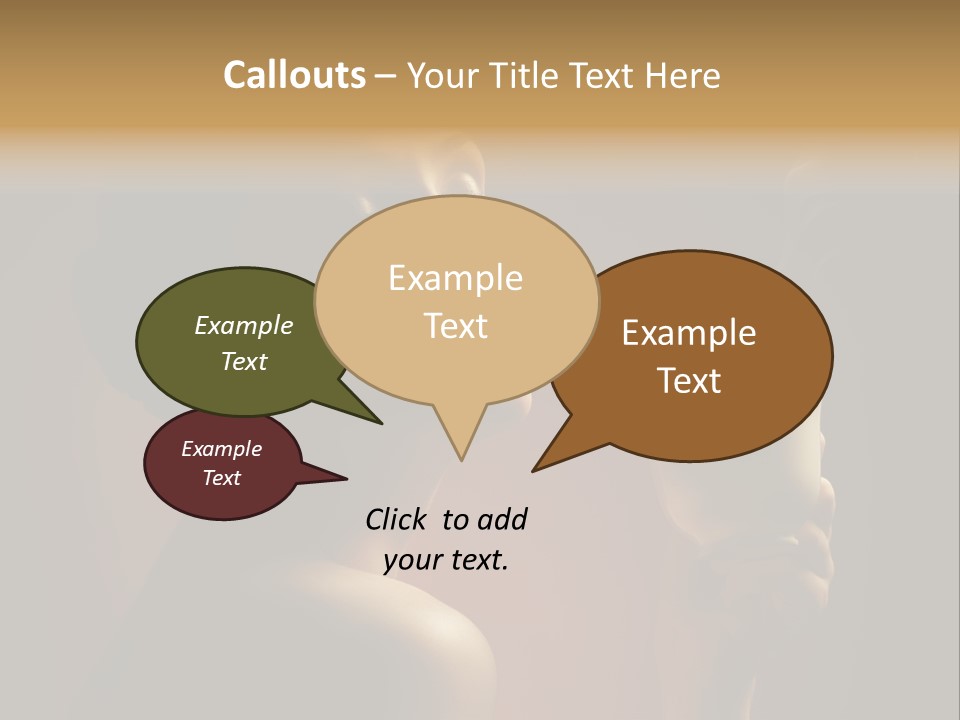 Female Aroma Beauty PowerPoint Template