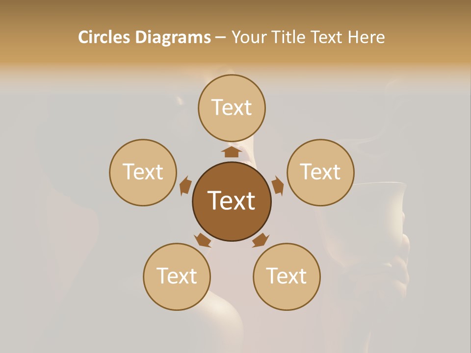 Female Aroma Beauty PowerPoint Template