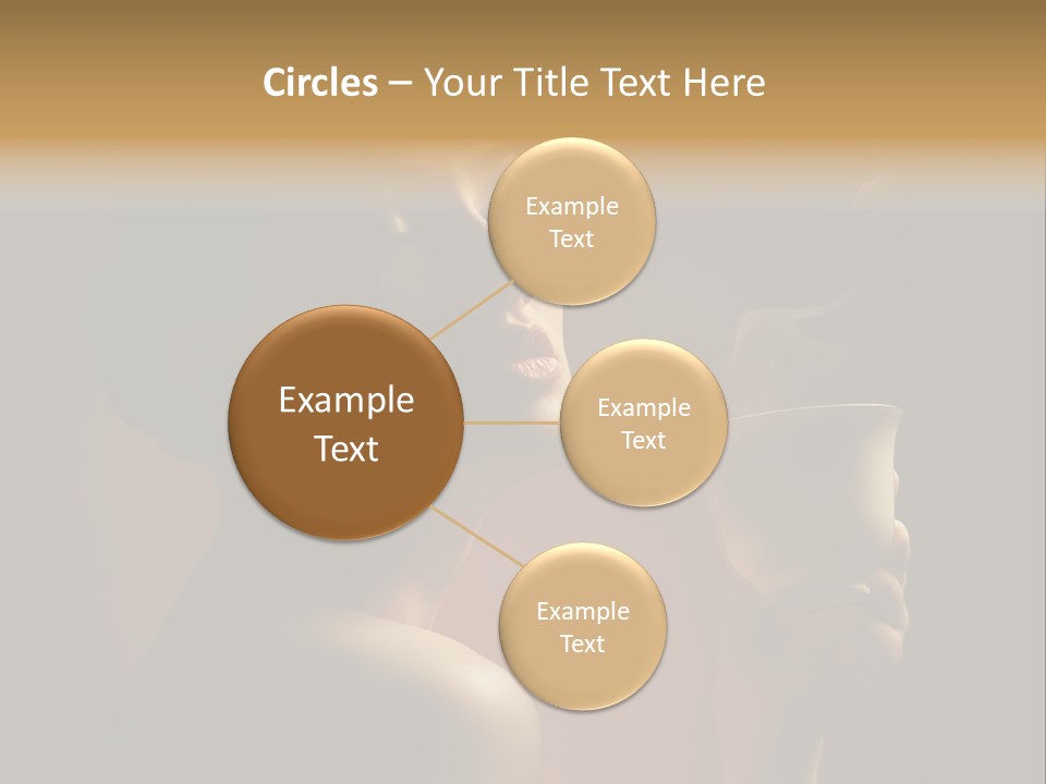 Female Aroma Beauty PowerPoint Template