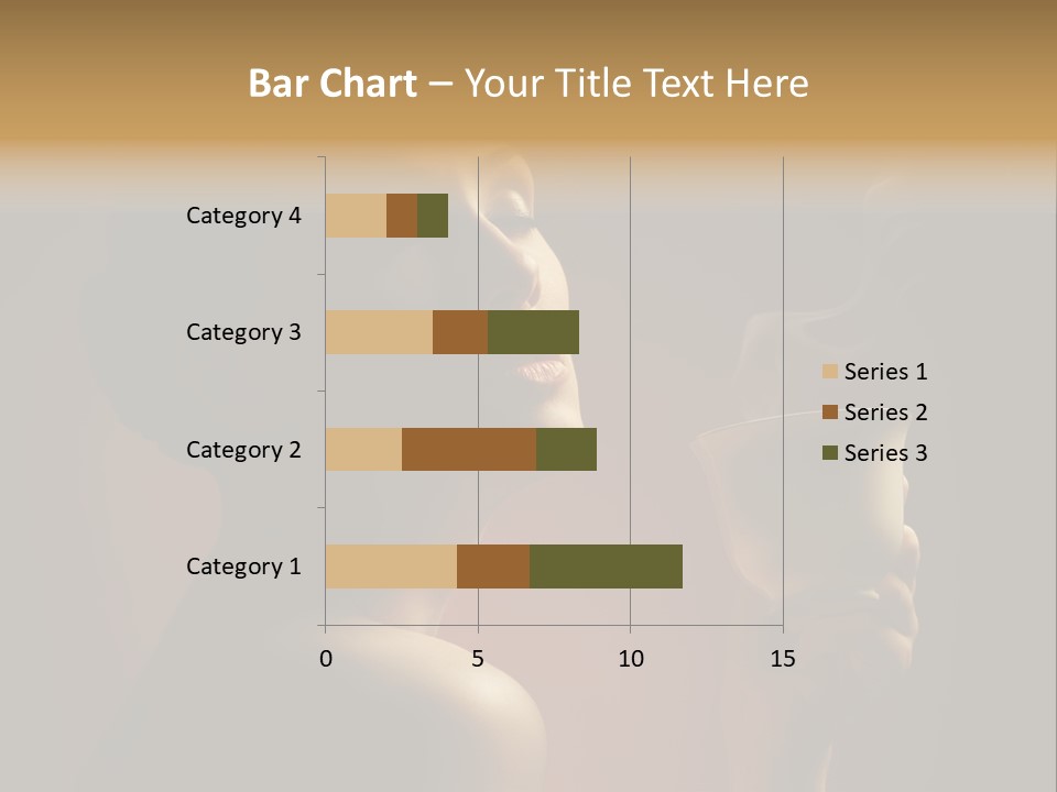 Female Aroma Beauty PowerPoint Template