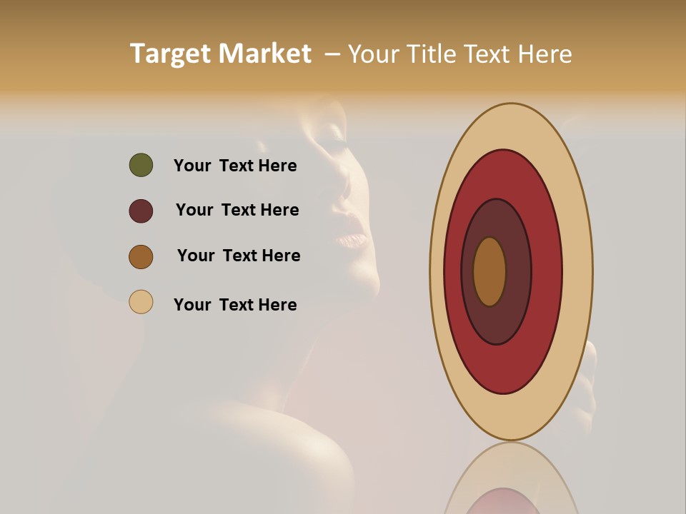 Female Aroma Beauty PowerPoint Template