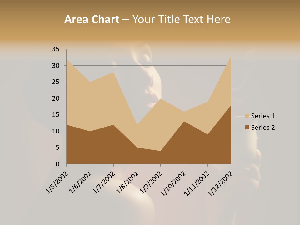Female Aroma Beauty PowerPoint Template