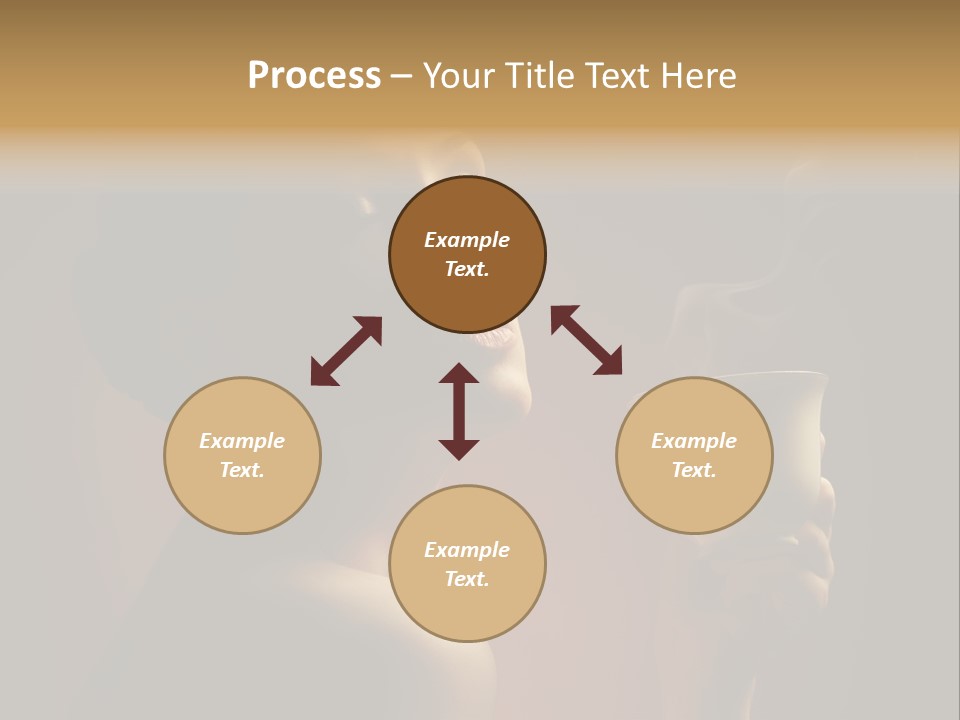 Female Aroma Beauty PowerPoint Template