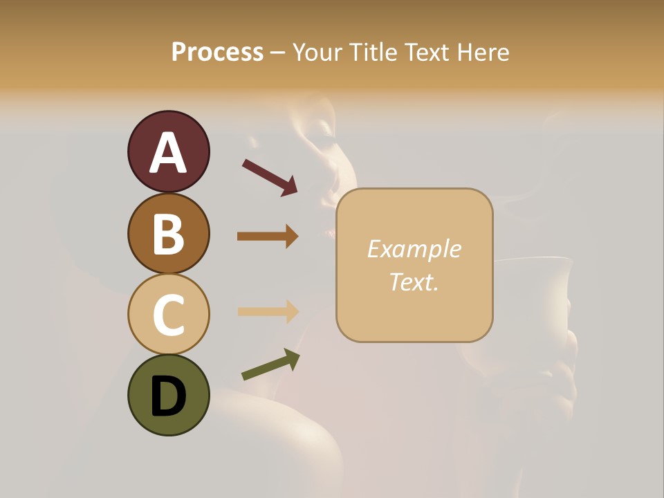 Female Aroma Beauty PowerPoint Template