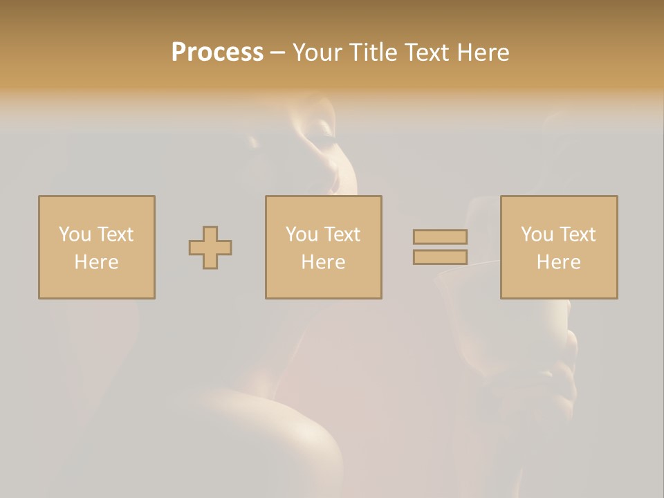 Female Aroma Beauty PowerPoint Template