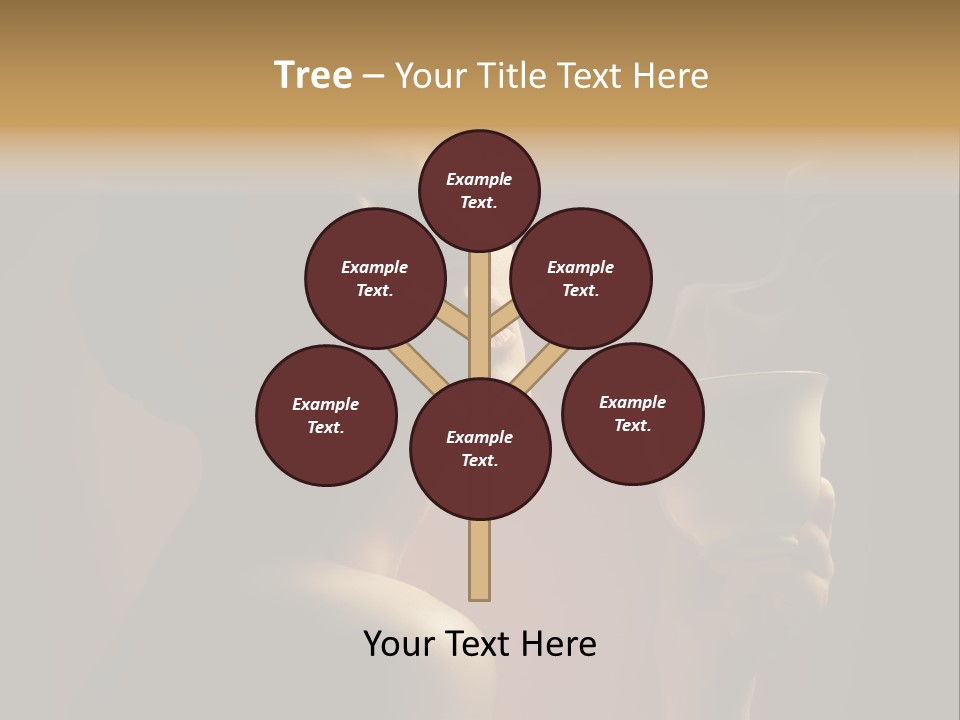 Female Aroma Beauty PowerPoint Template