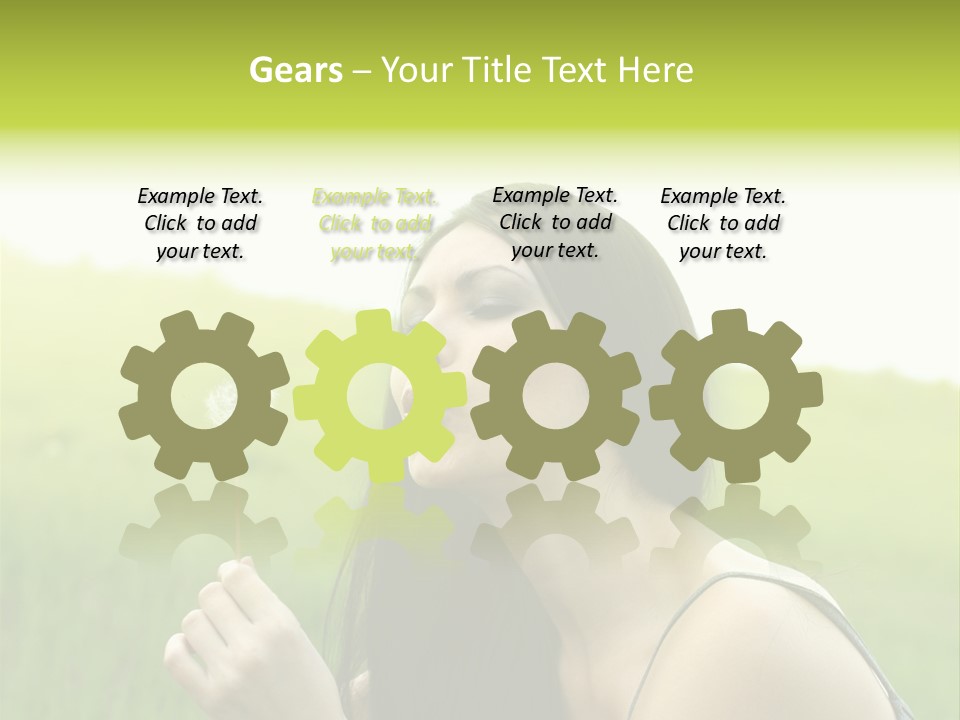 Seed Lips Young PowerPoint Template