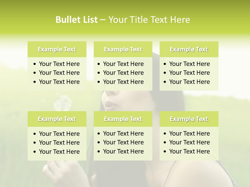 Seed Lips Young PowerPoint Template