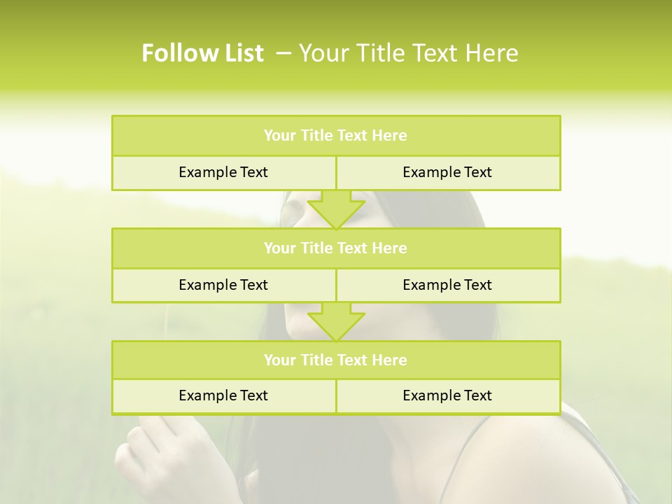 Seed Lips Young PowerPoint Template