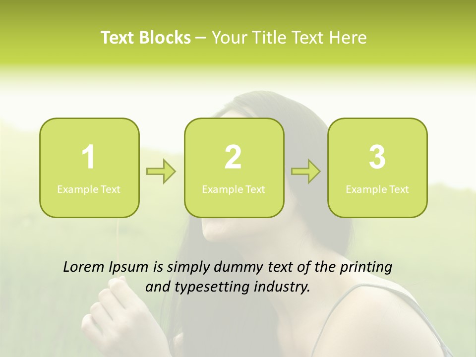 Seed Lips Young PowerPoint Template