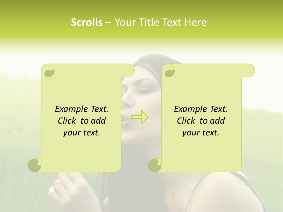 Seed Lips Young PowerPoint Template