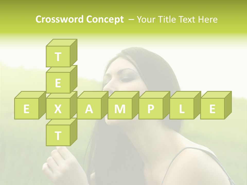 Seed Lips Young PowerPoint Template