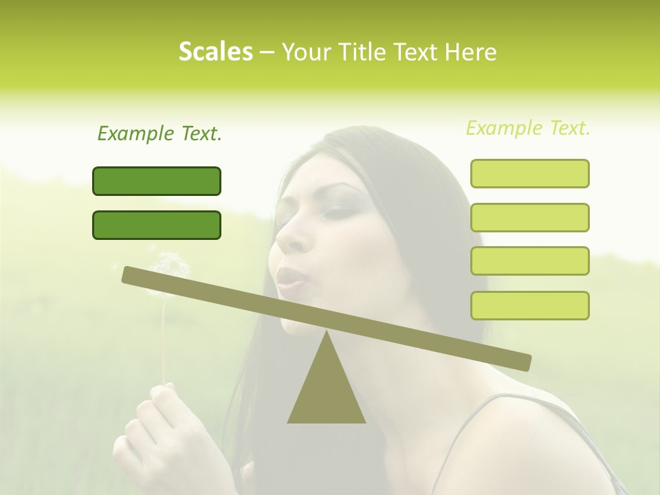 Seed Lips Young PowerPoint Template