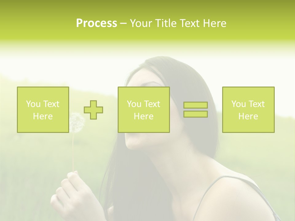 Seed Lips Young PowerPoint Template