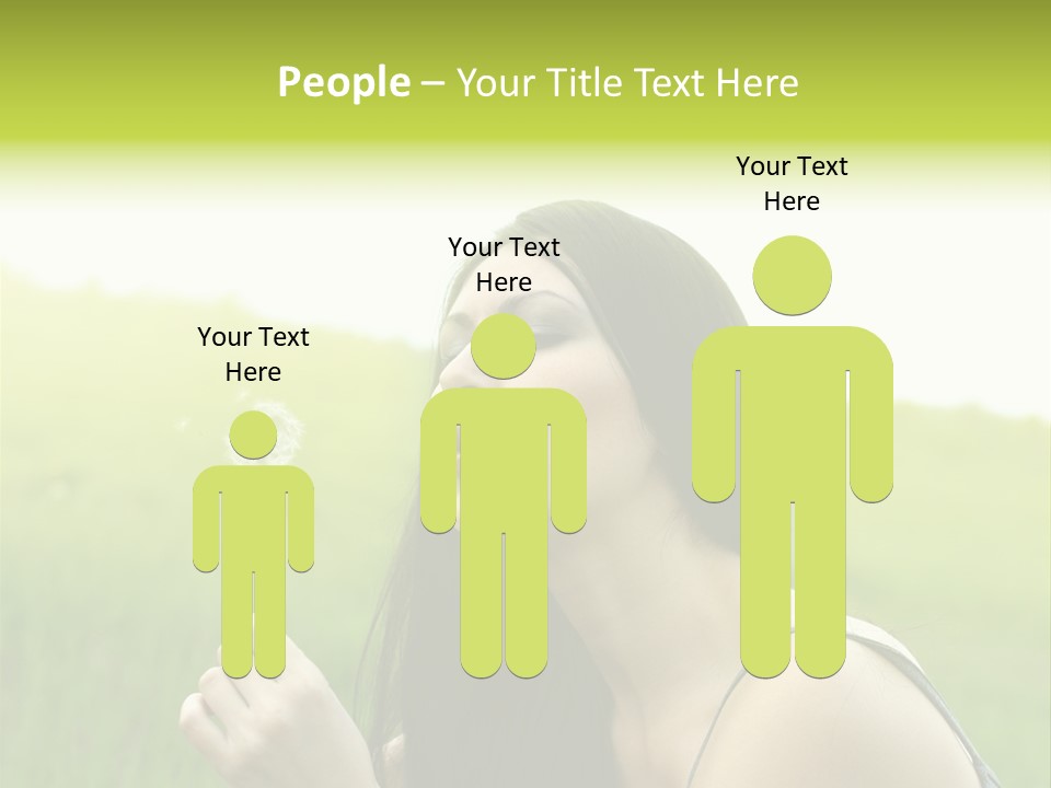 Seed Lips Young PowerPoint Template