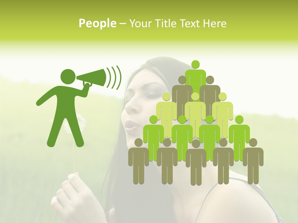 Seed Lips Young PowerPoint Template