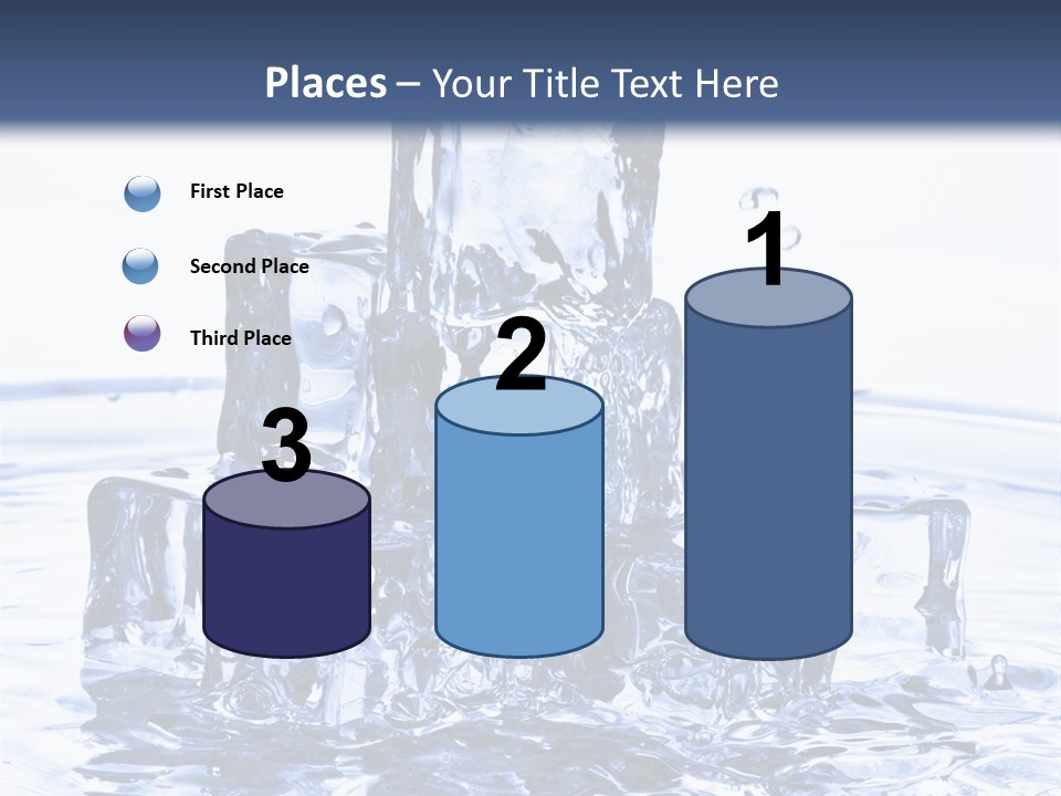 Chilled Liquid Pour PowerPoint Template