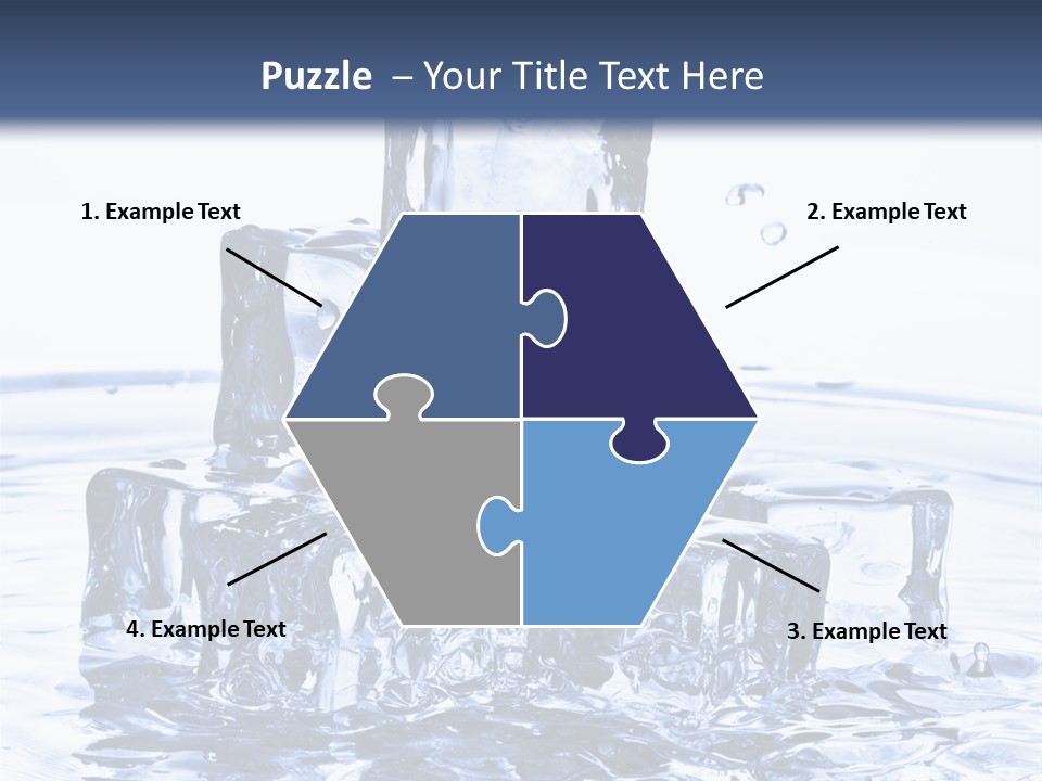 Chilled Liquid Pour PowerPoint Template