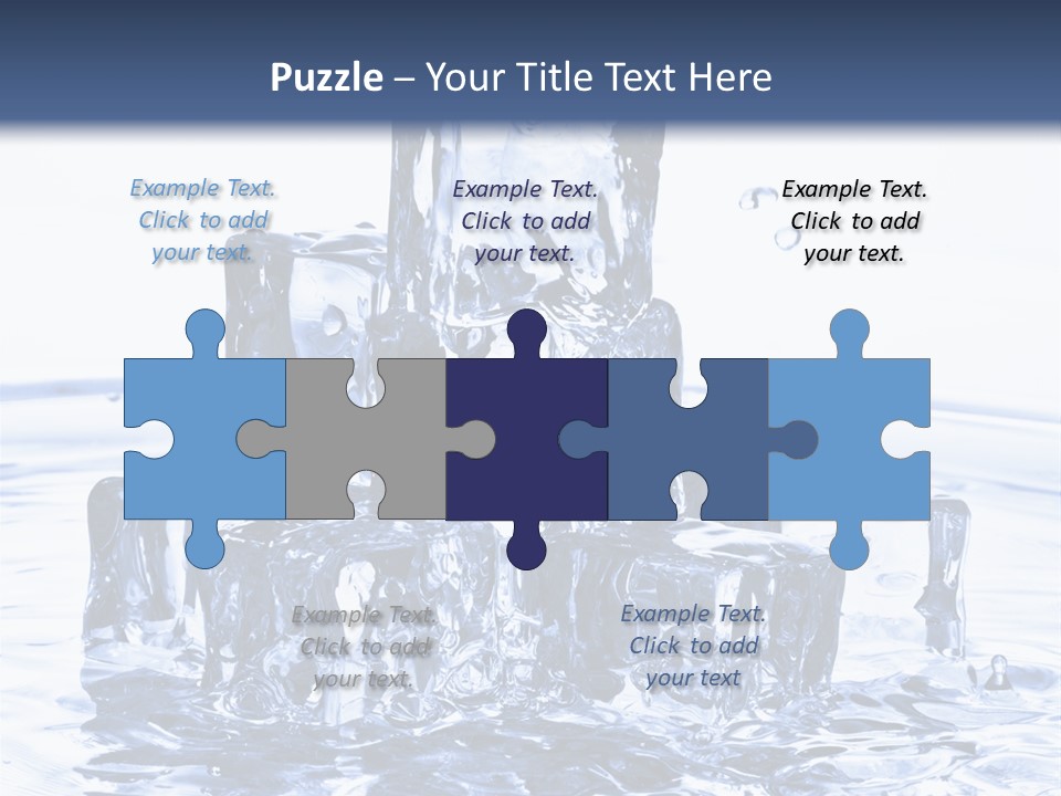 Chilled Liquid Pour PowerPoint Template