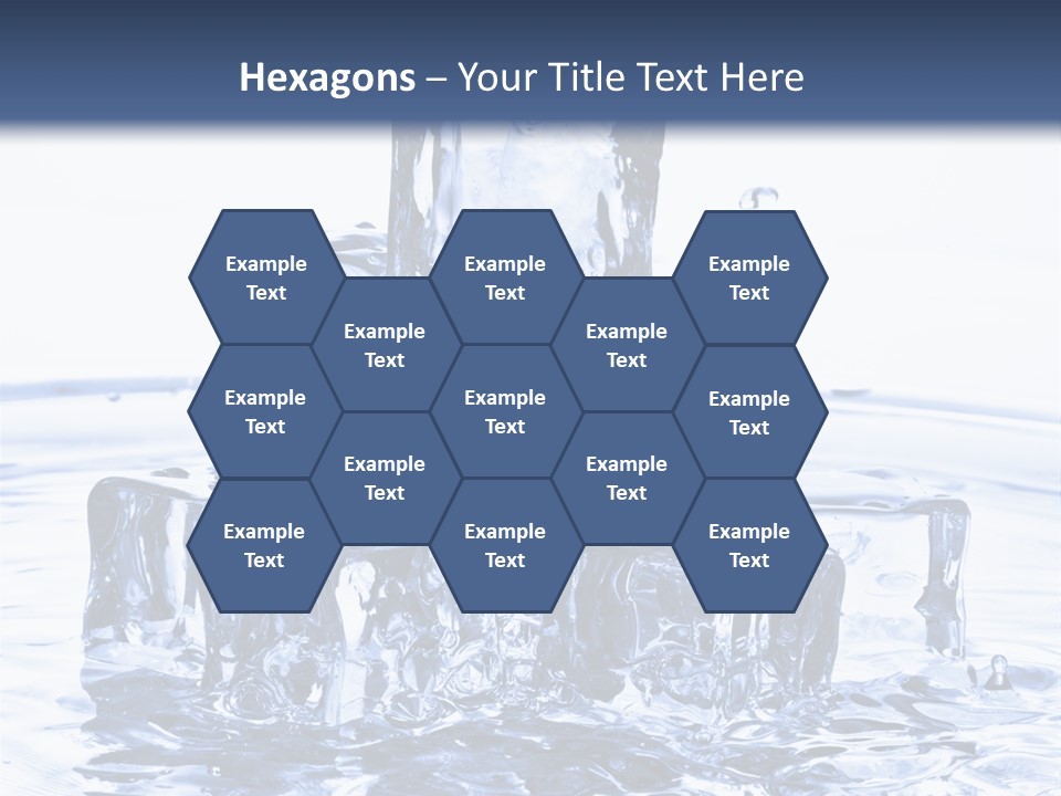 Chilled Liquid Pour PowerPoint Template