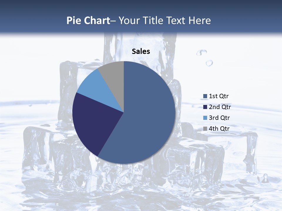 Chilled Liquid Pour PowerPoint Template