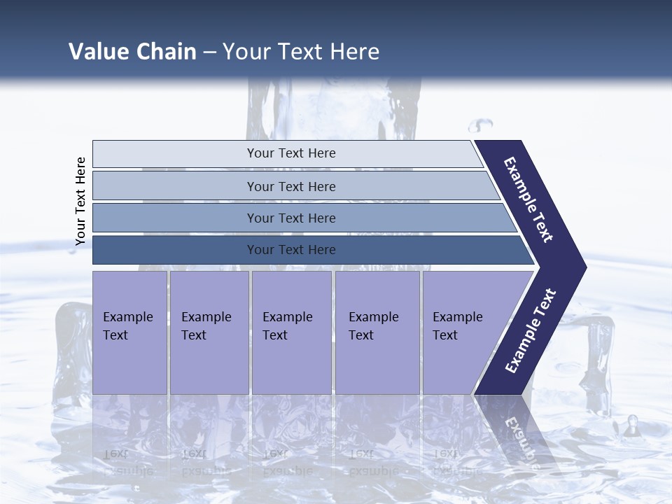 Chilled Liquid Pour PowerPoint Template